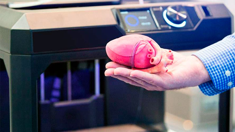 Новая технология позволяет печатать органы буквально за секунды